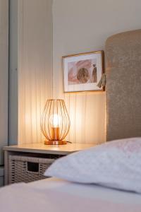 A bed or beds in a room at Helios Selene