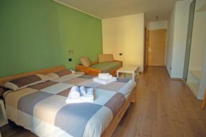 Posteľ alebo postele v izbe v ubytovaní La Lesivèra Bed and Breakfast