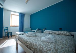 Posteľ alebo postele v izbe v ubytovaní La Lesivèra Bed and Breakfast
