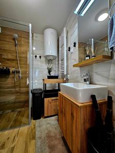 Phòng tắm tại Borovi Deluxe Suite