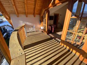 Balkon lub taras w obiekcie Hotel Garni Gafluna