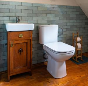 A bathroom at Domčok na Slnečnom Kopci