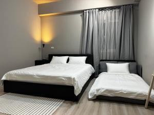 Krevet ili kreveti u jedinici u okviru objekta ChengDian Homestay