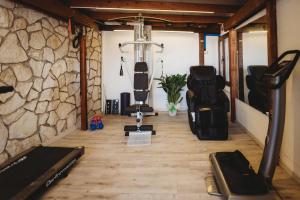 Fitnesscentret og/eller fitnessfaciliteterne på Suite Sbarco di Anzio - Tourist Apartment