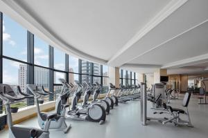 Fitness centrum a/nebo fitness zařízení v ubytování Sheraton Shaoxing Shangyu