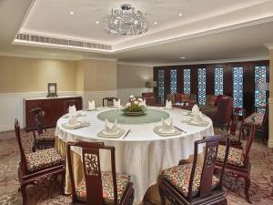 Χώρος καθιστικού στο White Swan Hotel