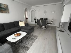 Χώρος καθιστικού στο Best Apartment Augsburg