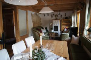 Posezení v ubytování Chalet Steiermark