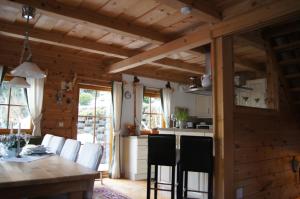 Kuchyň nebo kuchyňský kout v ubytování Chalet Steiermark