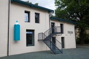Budova, kde se penzion nachází