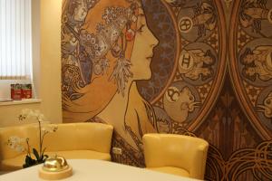 Posezení v ubytování Hotel Klara