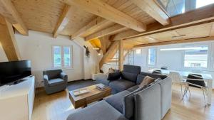 Χώρος καθιστικού στο Alte Rote Haus