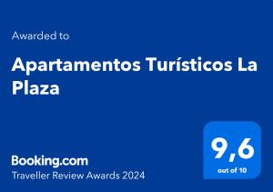 een blauw bord met de tekst augmenteduments turtlesla bij Apartamentos Turísticos La Plaza in Chipiona