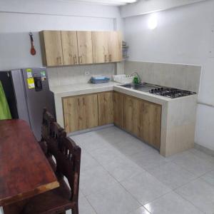 Кухня або міні-кухня у Casa de descanso unifamiliar