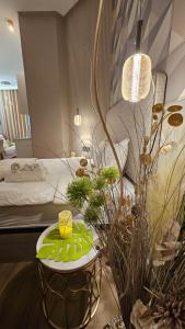 Lounge garden sea relax客房内的一张或多张床位