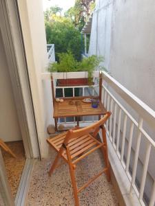A balcony or terrace at Coral Apartment