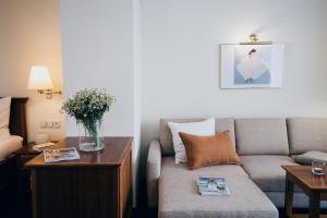 Posezení v ubytování Hotel Reindl Suiten & Appartments