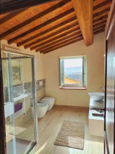 Phòng tắm tại Villino Giulio