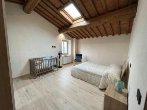 Giường trong phòng chung tại Villino Giulio