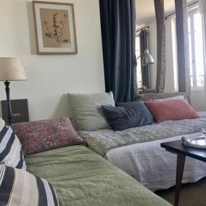 Część wypoczynkowa w obiekcie QUAI 77•St Valery Centre •VUE DIRECTE BAIE - 6/12 pers