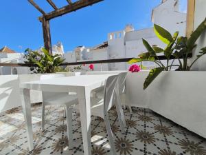 Balkón alebo terasa v ubytovaní Medina Marinas - Tú hogar con solarium privado!