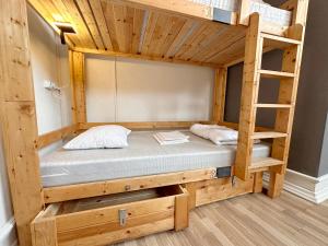 Postelja oz. postelje v sobi nastanitve Imaginary Hostel