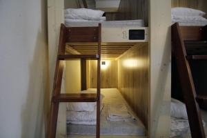 Postelja oz. postelje v sobi nastanitve Imaginary Hostel