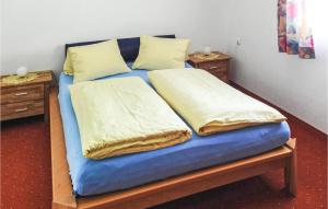 Posteľ alebo postele v izbe v ubytovaní Helle Ferienwohnung Muehlbach