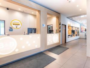 Vstupní hala nebo recepce v ubytování B&B Hotel Stuttgart-Bad Cannstatt
