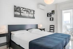 Postel nebo postele na pokoji v ubytování Precioso apartamento reformado con vistas directas al mar