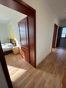 Postel nebo postele na pokoji v ubytování Penzion Maják