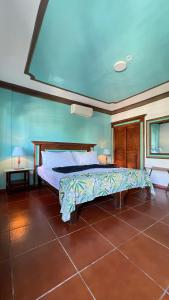Un ou plusieurs lits dans un hébergement de l'établissement Hotel San Marco 