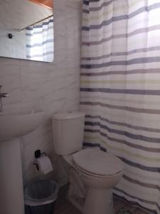 Koupelna v ubytování casa de campo la fresita