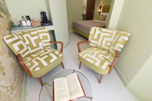 Posezení v ubytování Sorrento Rooms Deluxe