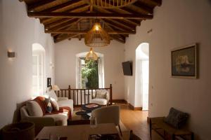 Posezení v ubytování Mansion Veranda