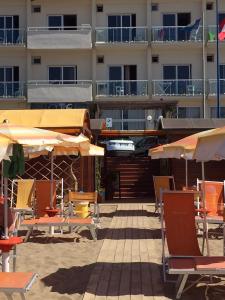 Balkón nebo terasa v ubytování Hotel Lido