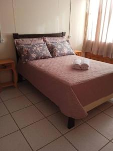 Ένα ή περισσότερα κρεβάτια σε δωμάτιο στο Casa Tia Dori