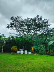 Un jardín fuera de Hana Villa Hatyai