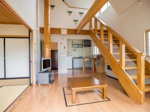 A kitchen or kitchenette at Attakayama Onsen