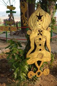 Pemsee's Tree Town - Eco-friendly,Tree house hostel外面的花园