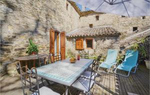 Αίθριο ή υπαίθριος χώρος στο Cozy Apartment In Les Salles-Du-Gardon