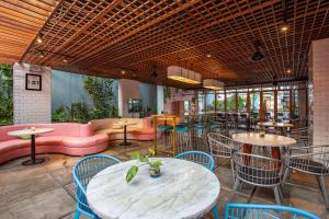 Posezení v ubytování Liberta Seminyak Hotel