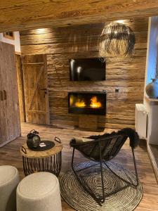 TV o dispositivi per l'intrattenimento presso Hotel Sonnberg