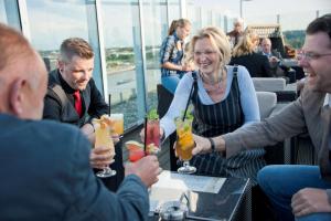 Getränke in der Unterkunft ATLANTIC Hotel Kiel