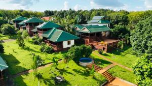 Κήπος έξω από το Ratanakiri Paradise Hotel & Restaurant