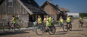 Jazda na bicykli v okolí ubytovania Skansen Bicz Resort