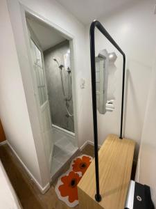 Koupelna v ubytování PI House Chiangkhan