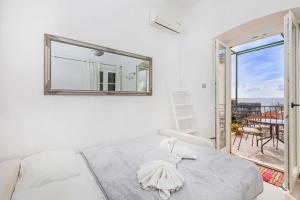 Posteľ alebo postele v izbe v ubytovaní Apartment Entre les jardins