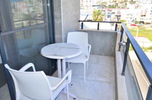 Balkón nebo terasa v ubytování Akdeniz Yaşam Otel