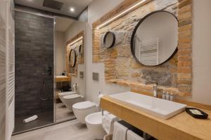 Koupelna v ubytování San Nicolò Suites